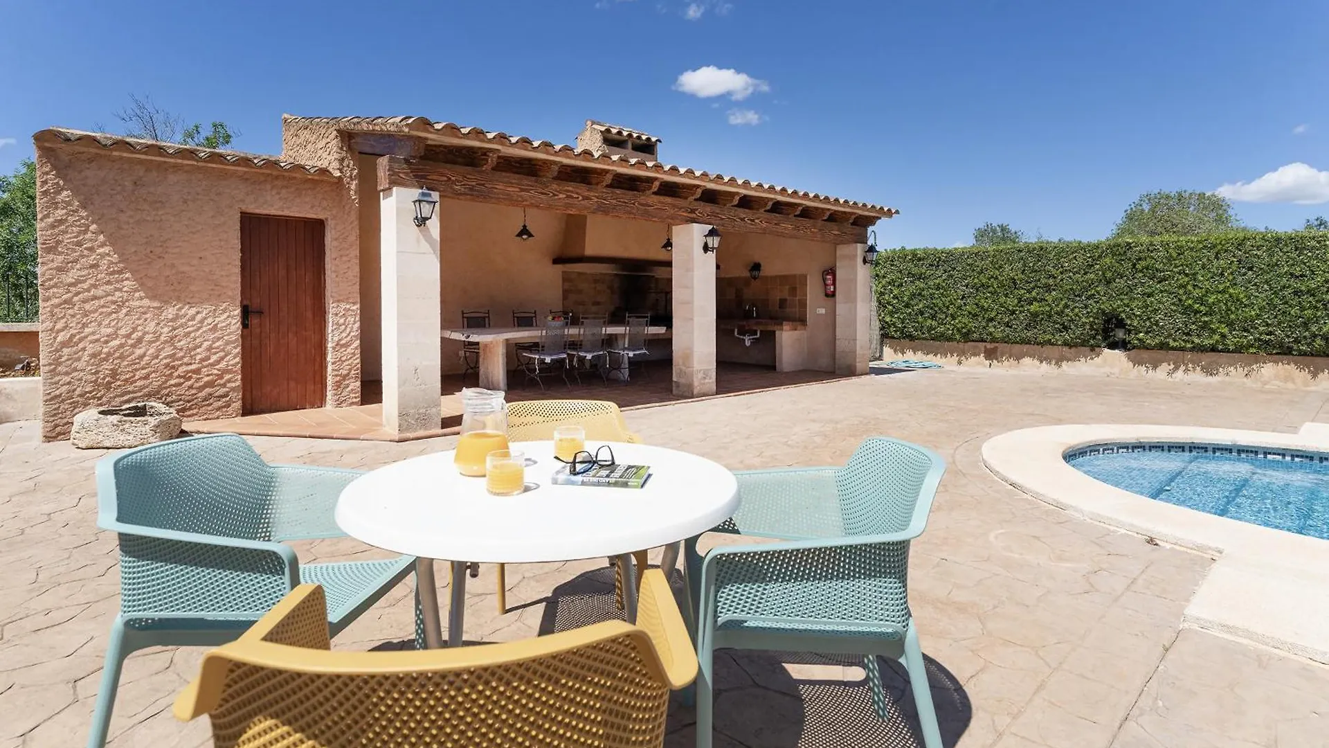 Alpstuga Villa Con Piscina, Bbq, Terraza Y Wifi Santanyi