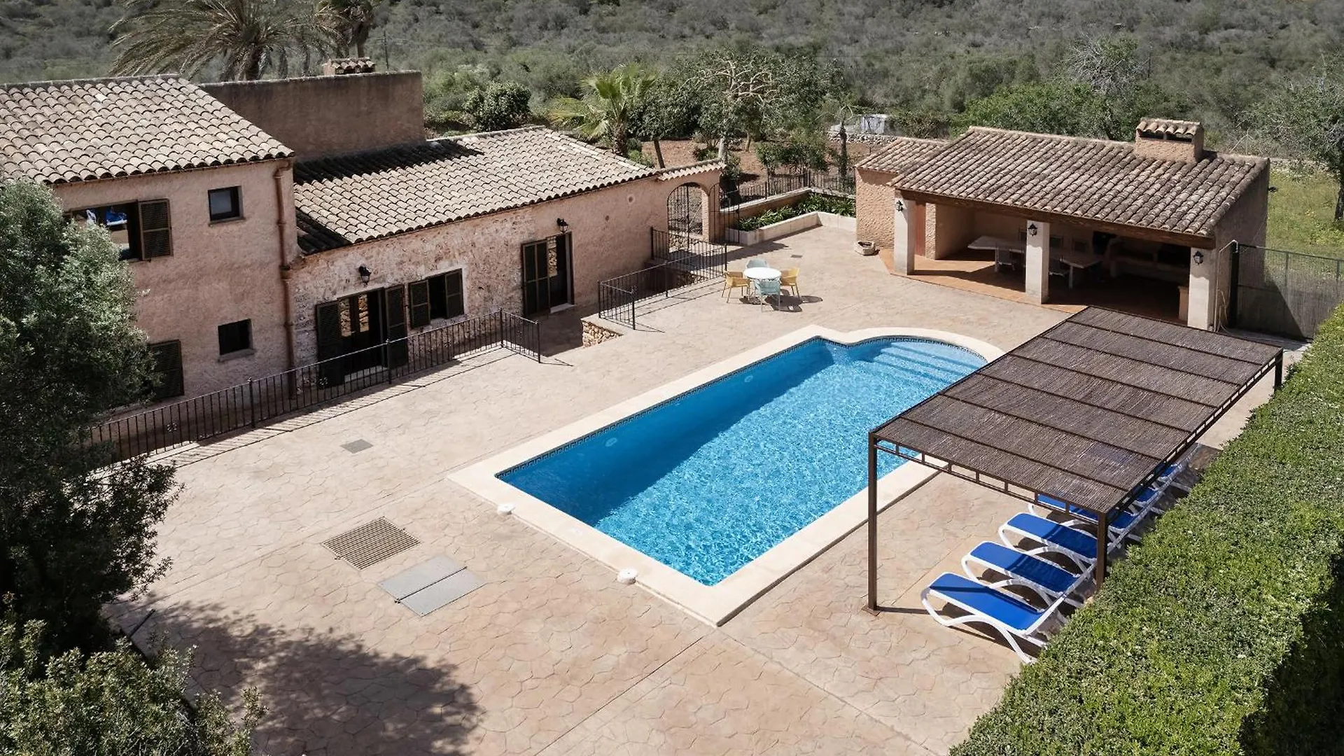 Villa Con Piscina, Bbq, Terraza Y Wifi Santanyi