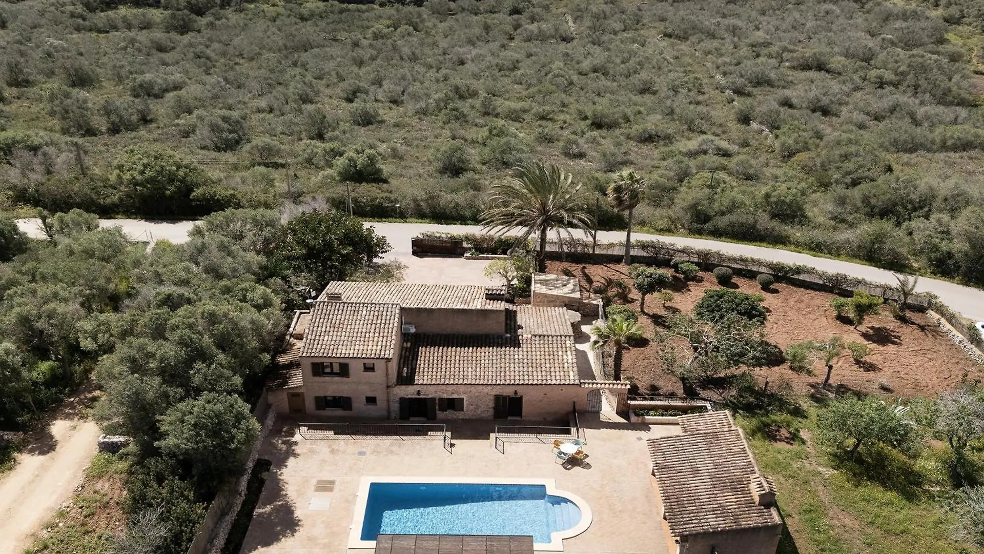 Alpstuga Villa Con Piscina, Bbq, Terraza Y Wifi Santanyi