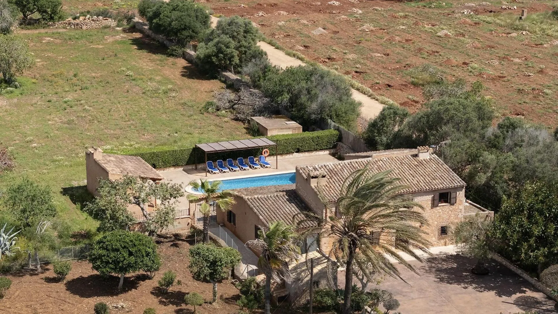 Villa Con Piscina, Bbq, Terraza Y Wifi Santanyi 0*,  Spanien